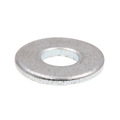 Prime-Line Flat Washer, Fits Bolt Size #6 , Steel Zinc Plated Finish, 100 PK 9080519